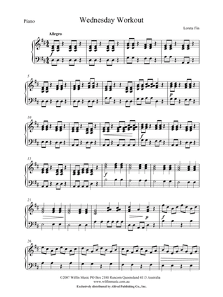 Wednesday Workout: Piano Accompaniment