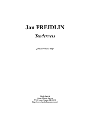 Book cover for Jan Freidlin: Tenderness for bassoon and harp