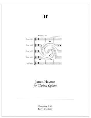 Book cover for If
