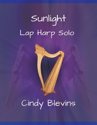 Book cover for Sunlight, original solo for Lap Harp