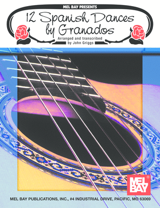 Book cover for 12 Spanish Dances by Granados