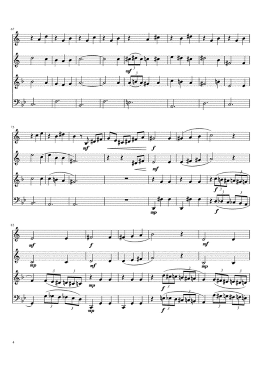 Merry-go-round Of Life (arr for Brass Quartet) image number null