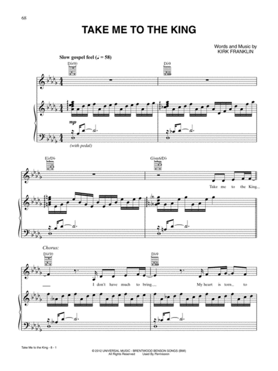 Top-Requested Contemporary Gospel Sheet Music