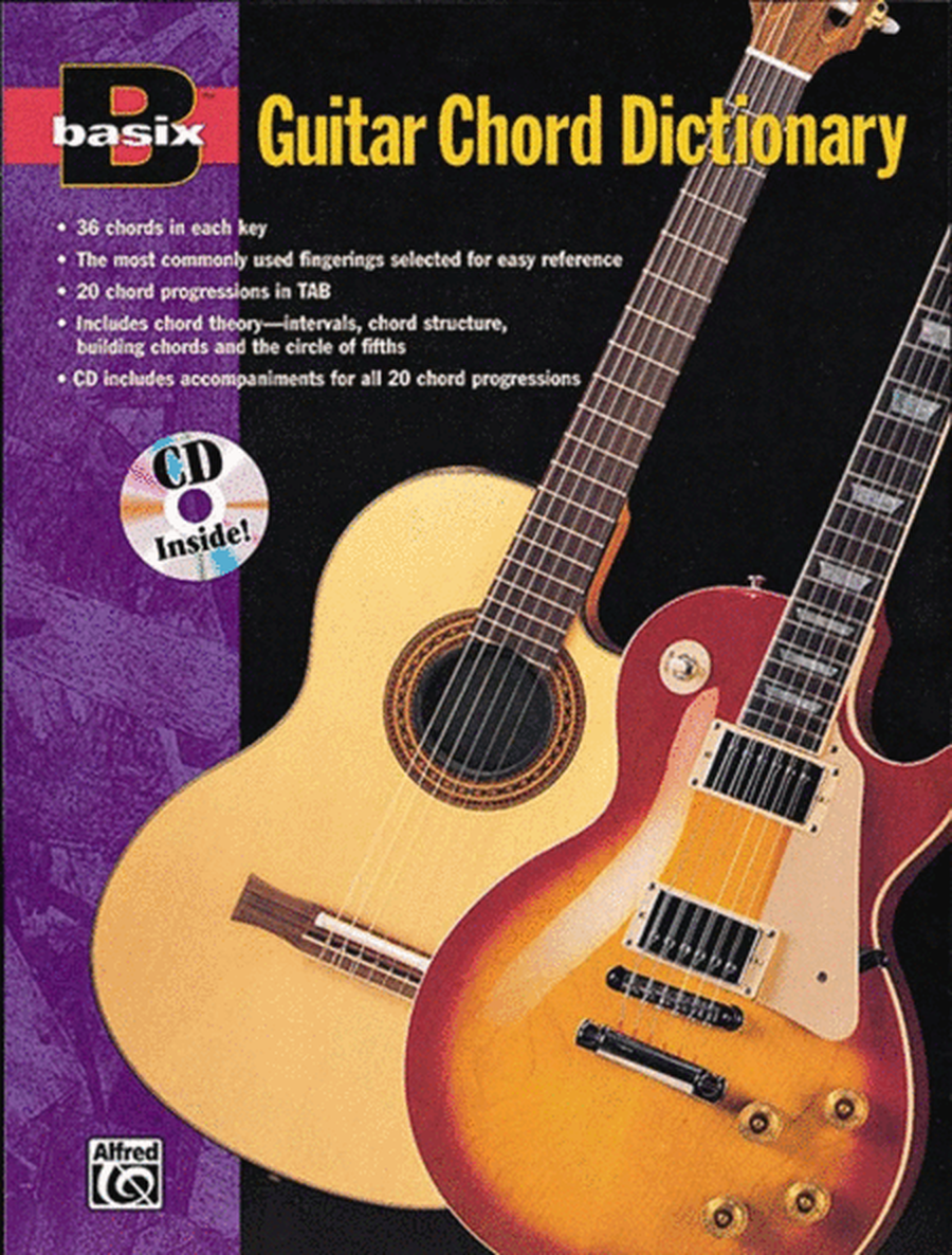 Basix Guitar Chord Dictionary Book/CD