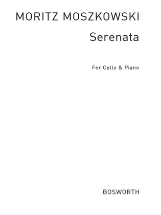 Book cover for Serenade For Cello And Piano Op.15 No.1