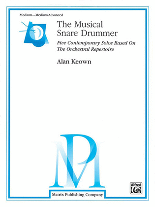 Book cover for The Musical Snare Drummer