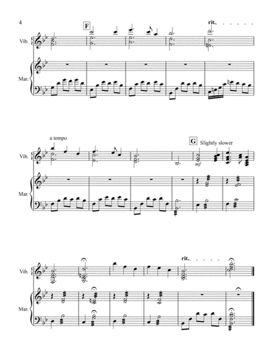 Silent Night - Vibraphone & Marimba Duet image number null