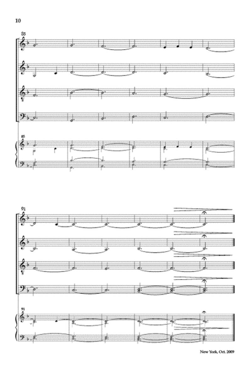 Away in a Manger - SATB divisi image number null