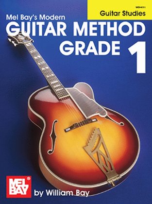 Book cover for Modern Guitar Method Grade 1 Guitar Studies