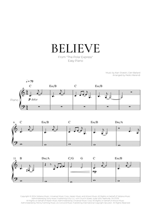 Book cover for Believe