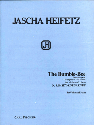 Book cover for The Flight of the Bumble-Bee