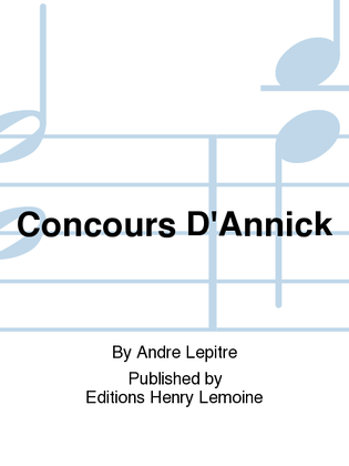 Book cover for Concours D'Annick