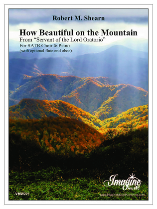 Book cover for How Beautiful on the Mountain