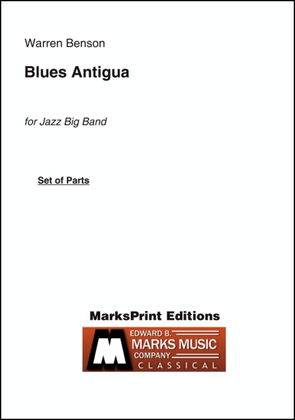 Book cover for Blues Antigua