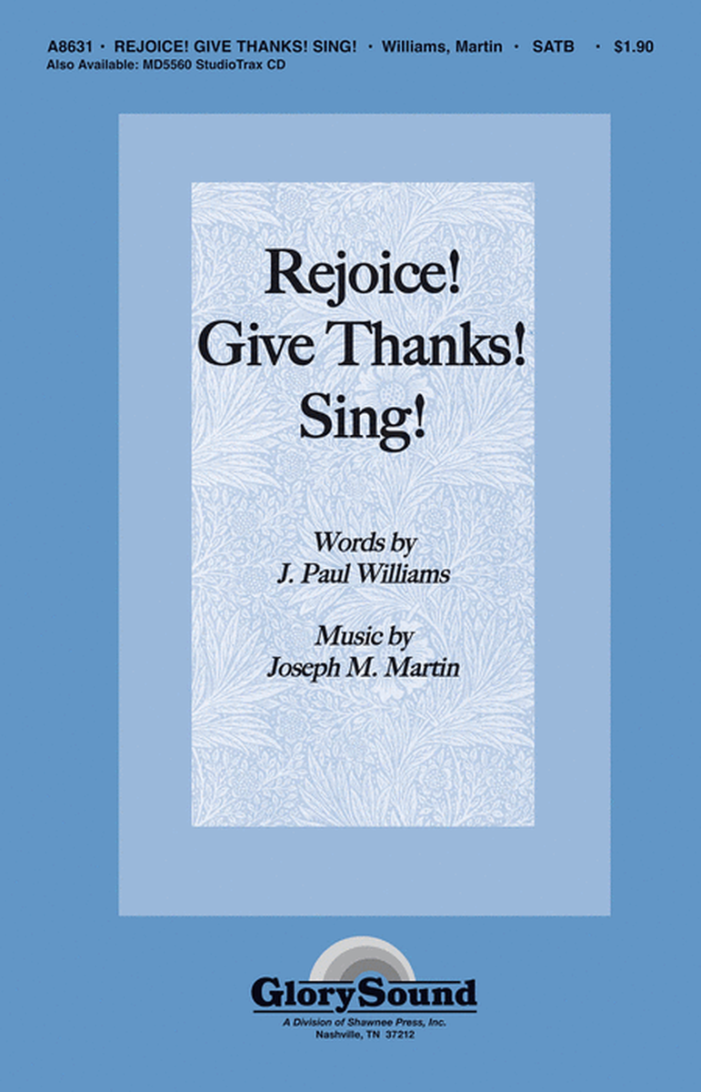 Rejoice! Give Thanks! Sing! image number null