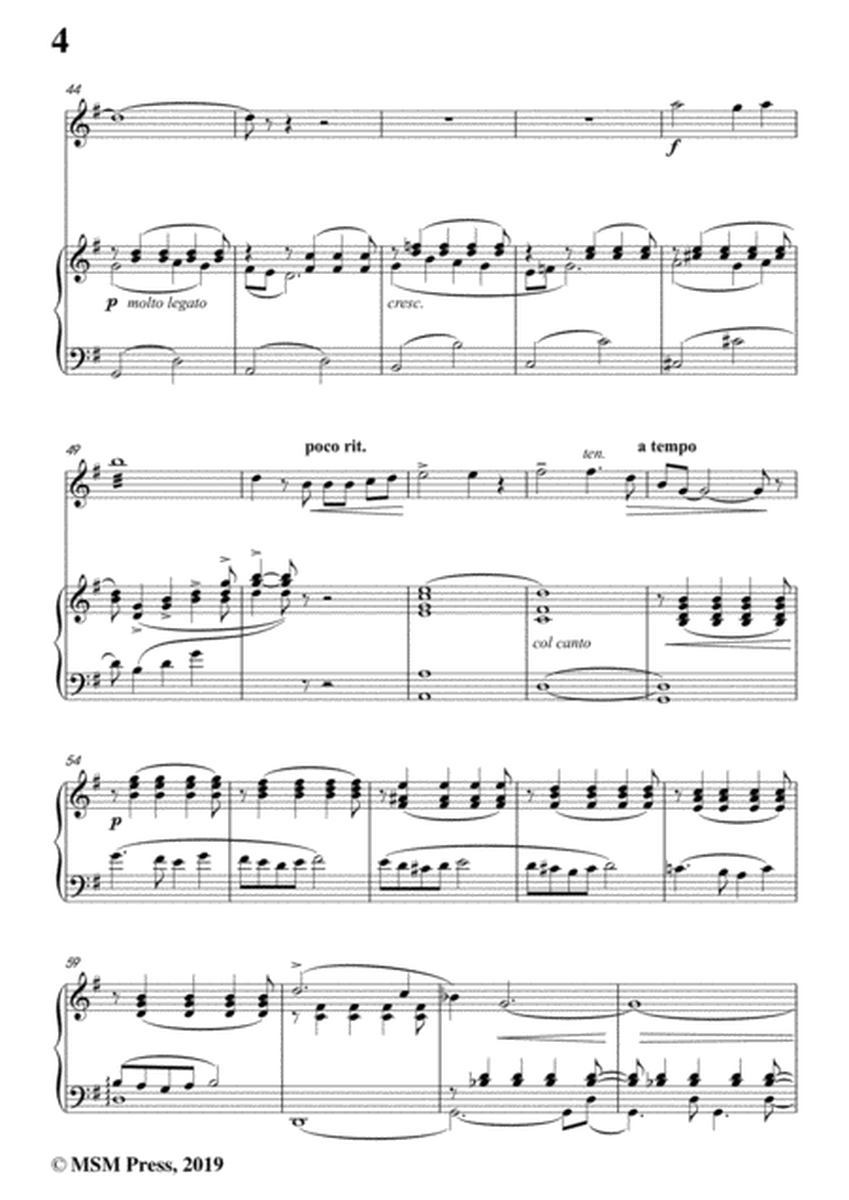 Tosti-L'ultima canzone, for Violin and Piano image number null