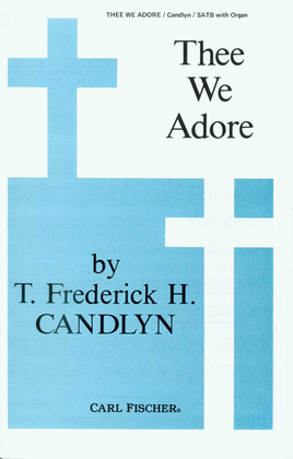 Book cover for Thee We Adore