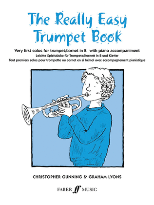 Book cover for The Really Easy Trumpet Book