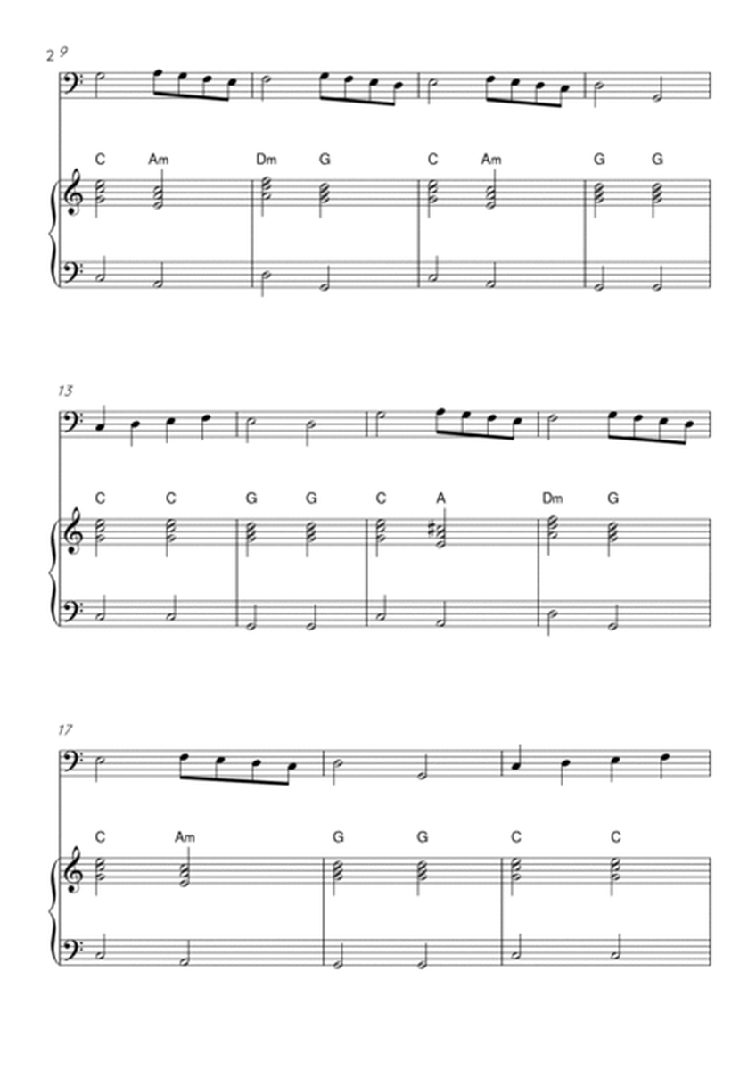 Angels We Have Heard On High CELLO and PIANO Sheet Music image number null