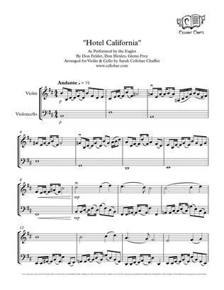 Book cover for Hotel California