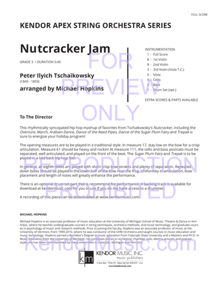 Nutcracker Jam (Full Score)