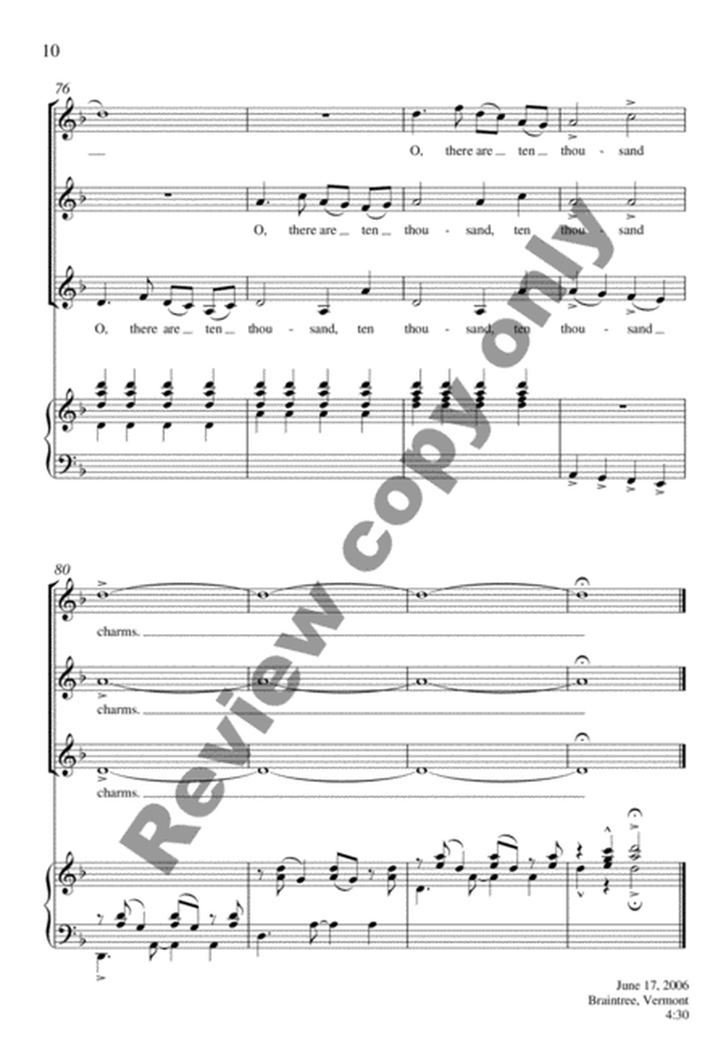 Three Folk Hymns (Complete Piano/Choral Score) image number null