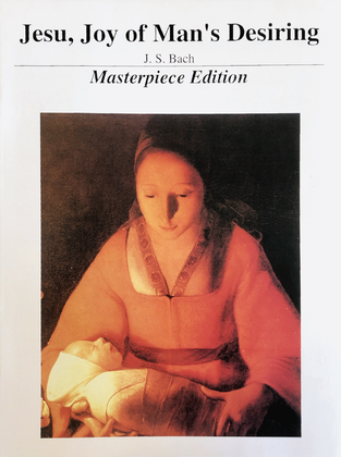 Book cover for Jesu, Joy of Man's Desiring Masterpiece Edition Piano Solo