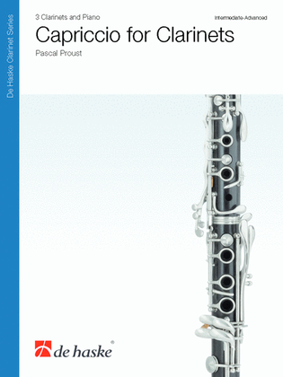 Book cover for Capriccio for Clarinets