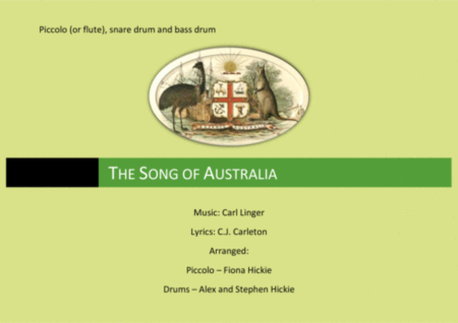 The Song of Australia image number null