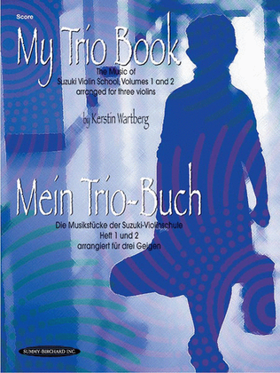 Book cover for My Trio Book (Mein Trio-Buch) (Suzuki Violin Volumes 1-2 arranged for three violins)