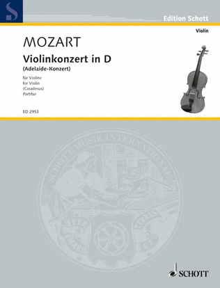 Book cover for Concerto D Major