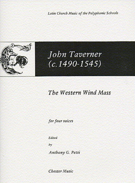 The Western Wind Mass