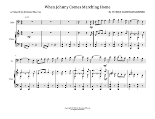 Book cover for When Johnny Comes Marching Home