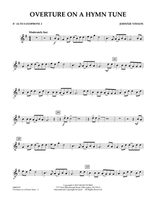 Overture on a Hymn Tune - Eb Alto Saxophone 2