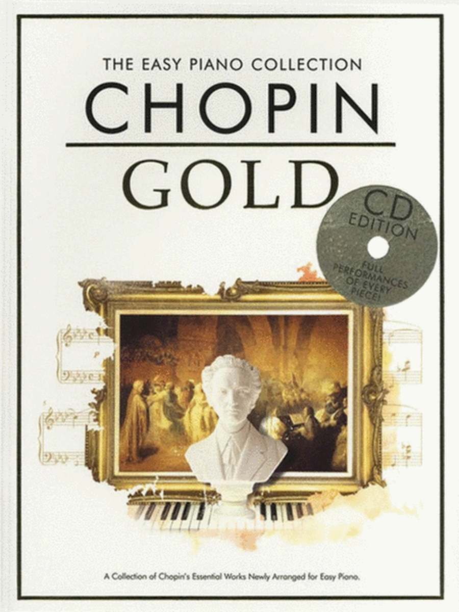 Easy Piano Collection Chopin Gold Book/CD