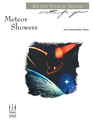 Book cover for Meteor Showers