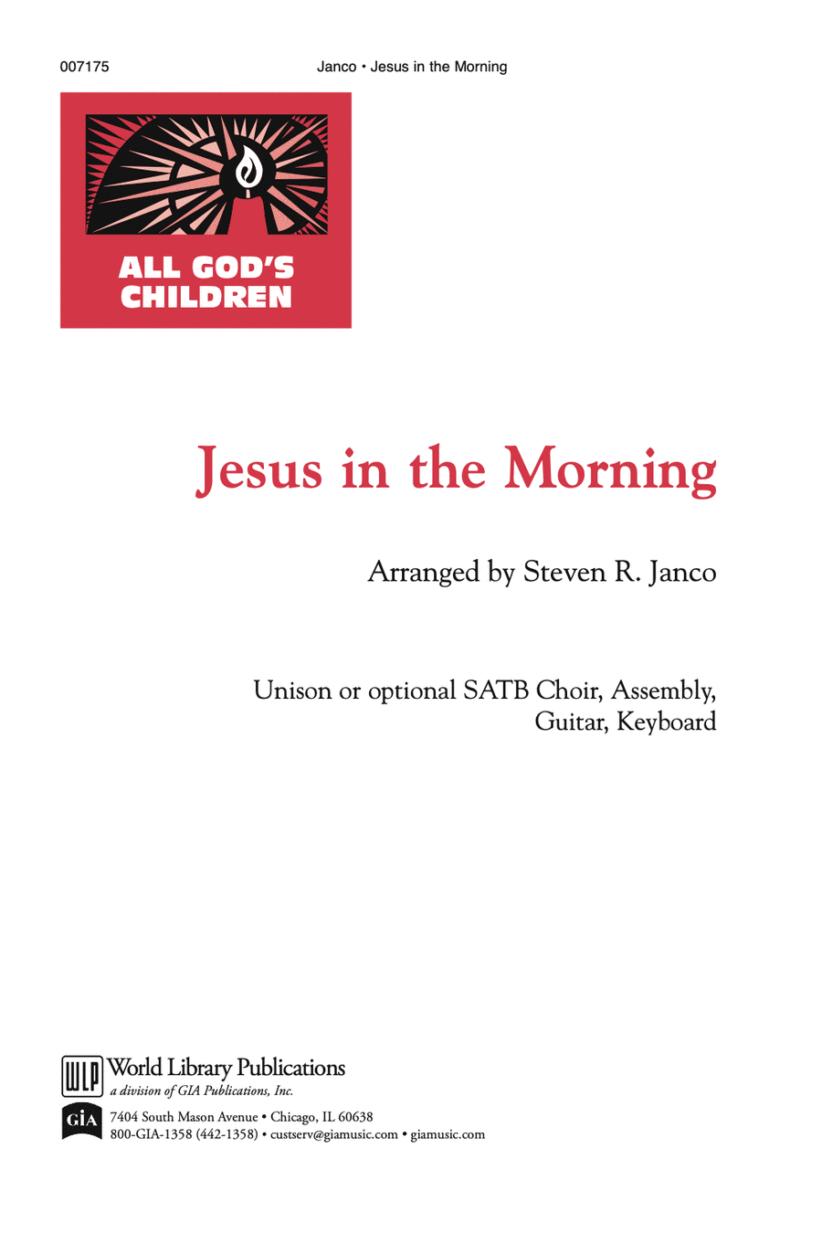 Jesus in the Morning