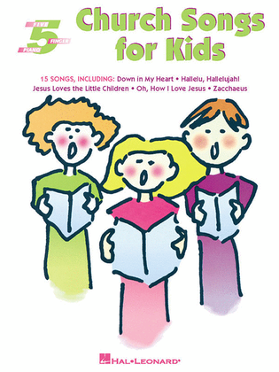 Book cover for Church Songs for Kids