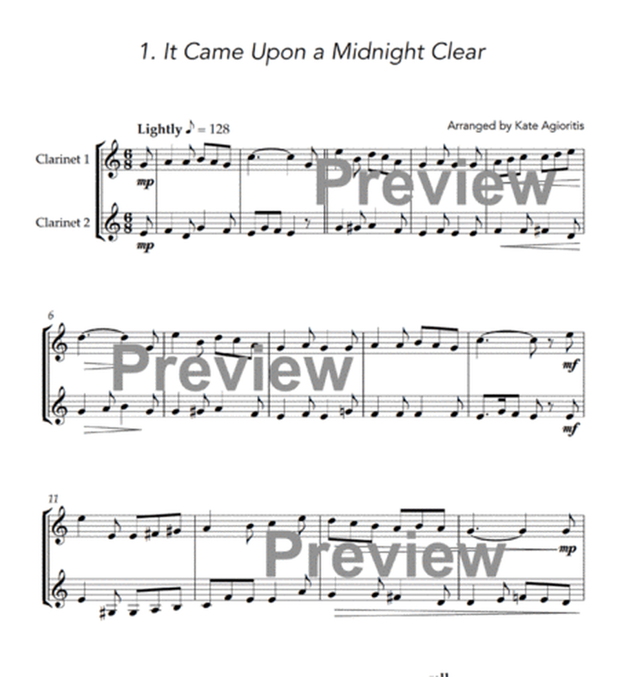 More Carols for Two - Clarinet Duet image number null