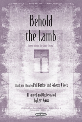 Book cover for Behold The Lamb - Orchestration