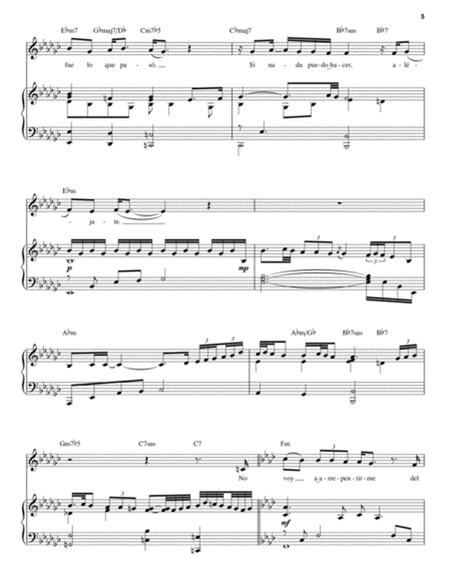 Alejate by Josh Groban Piano, Vocal - Digital Sheet Music