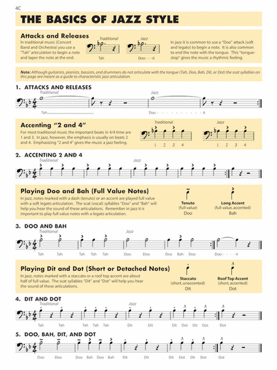 Essential Elements for Jazz Ensemble – Bass image number null