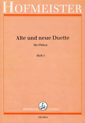 Alte und neue Duette, Heft 1