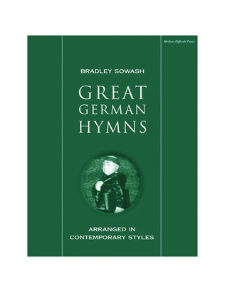 Book cover for Great German Hymns arranged in contemporary styles