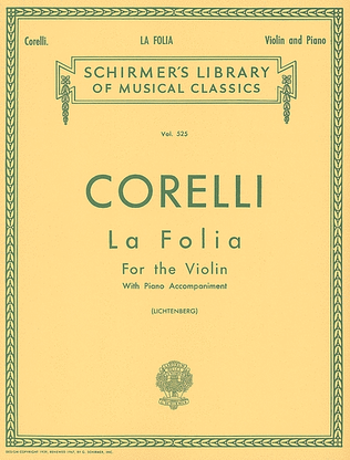 Book cover for La Folia Variations