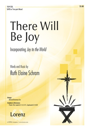 Book cover for There Will Be Joy