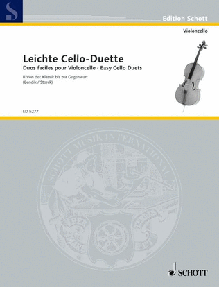 Leichte Cello-Duette