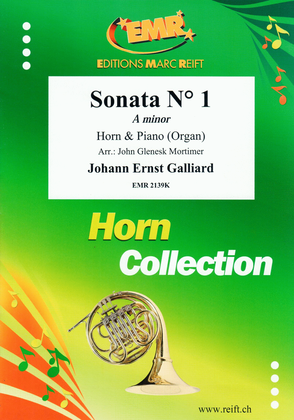 Book cover for Sonata No. 1 in A minor