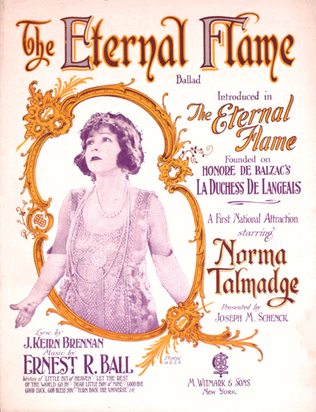 Book cover for The Eternal Flame. Ballad