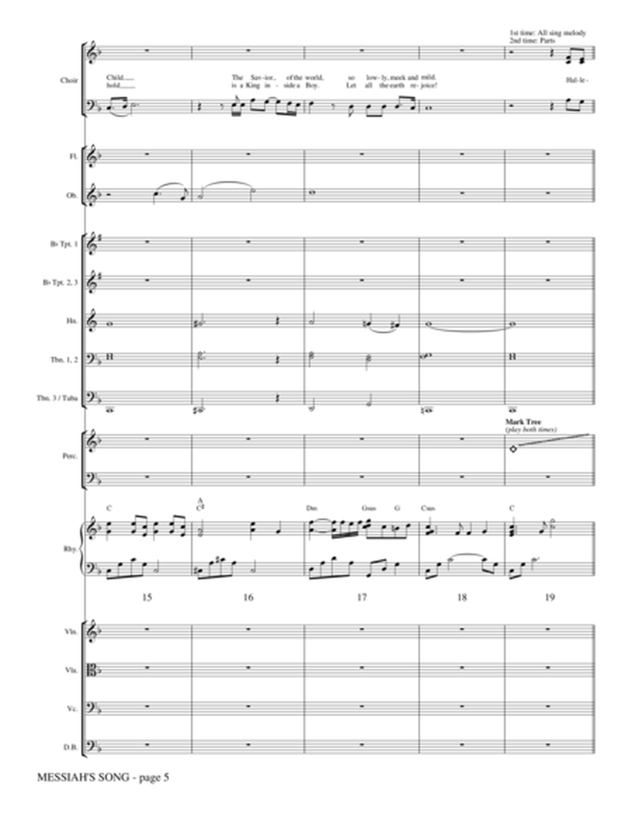 Messiah's Song - Full Score